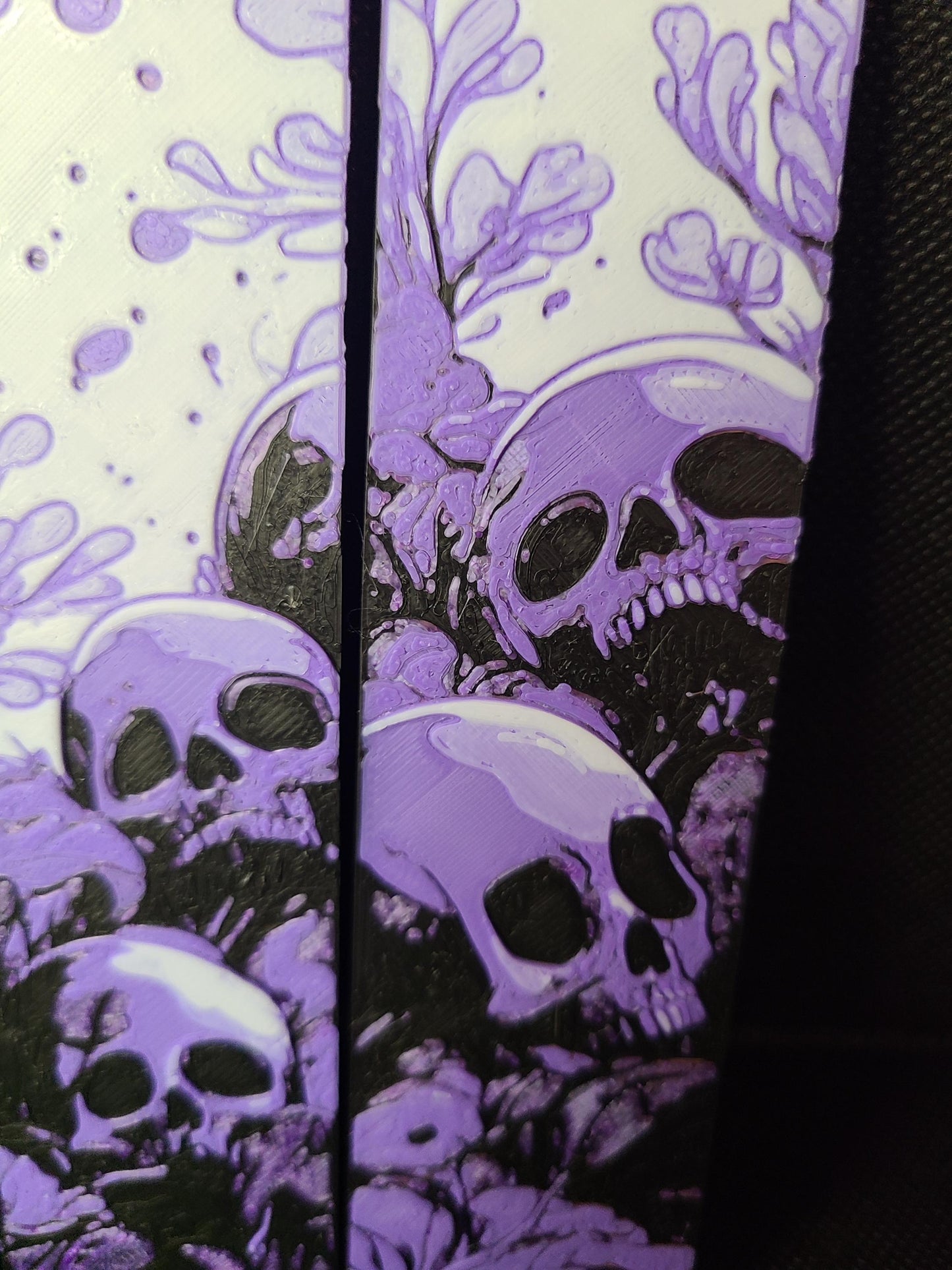 Skull Graveyard Bookmarks Set Of 3 Custom Colors Children's Books Gift Kids Party Favor Birthday Gift Bookworm