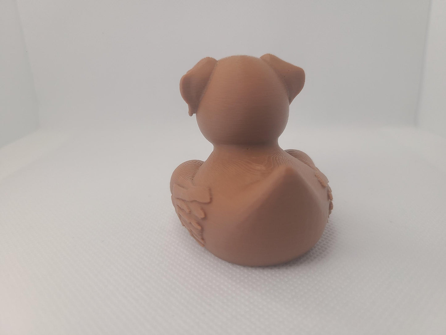 Boxer Duck 3D Printed Fanart Mini Size Loyal Dog Cute Caine Gift Pet Animal