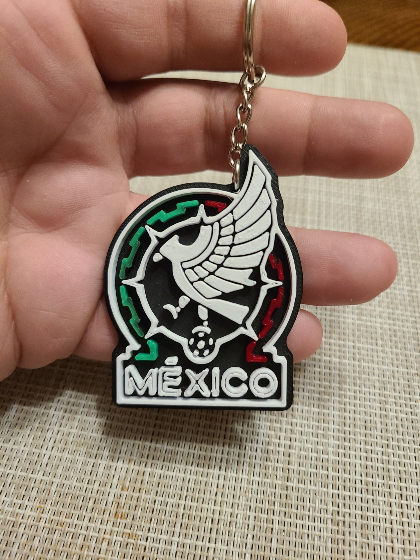 Mexico National Soccer Team Logo Keychain Mexico Football