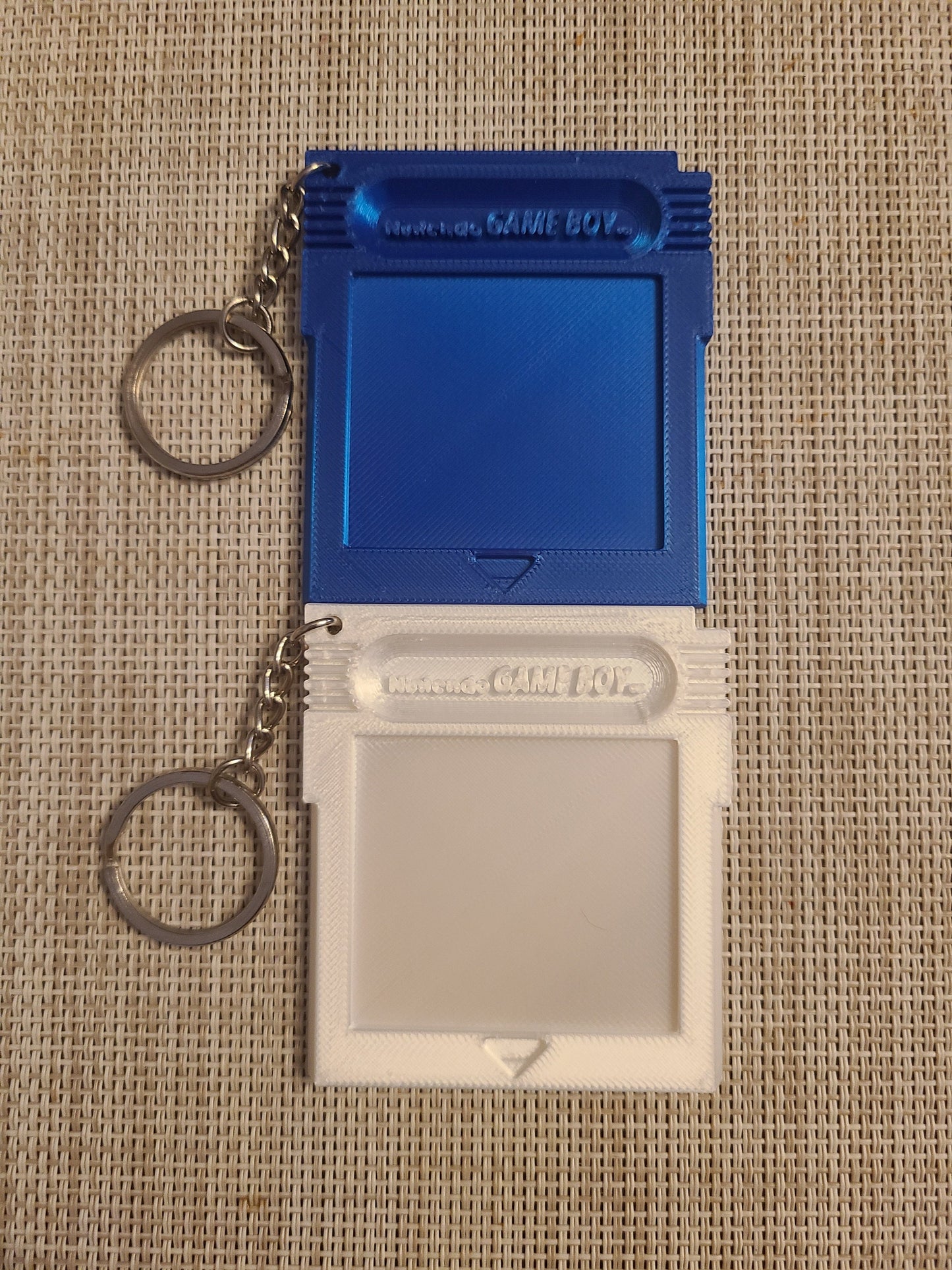 Pokémon 3D Printed Gameboy Color Mew Pink GBC Yellow Blue Gold Silver Keychain Retro Party Favor Pikachu Classic Nintendo Eevee Evolution