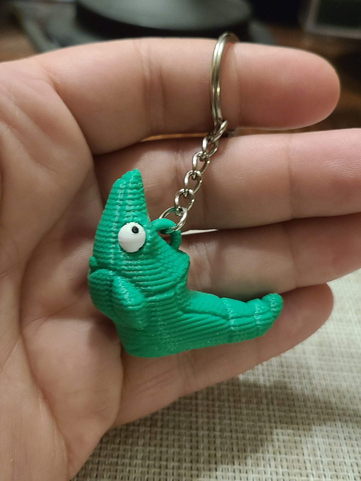Pokémon Knitted Pokemon 3D Printed Keychain Retro Party Favor Pikachu Classic Nintendo Eevee Evolution