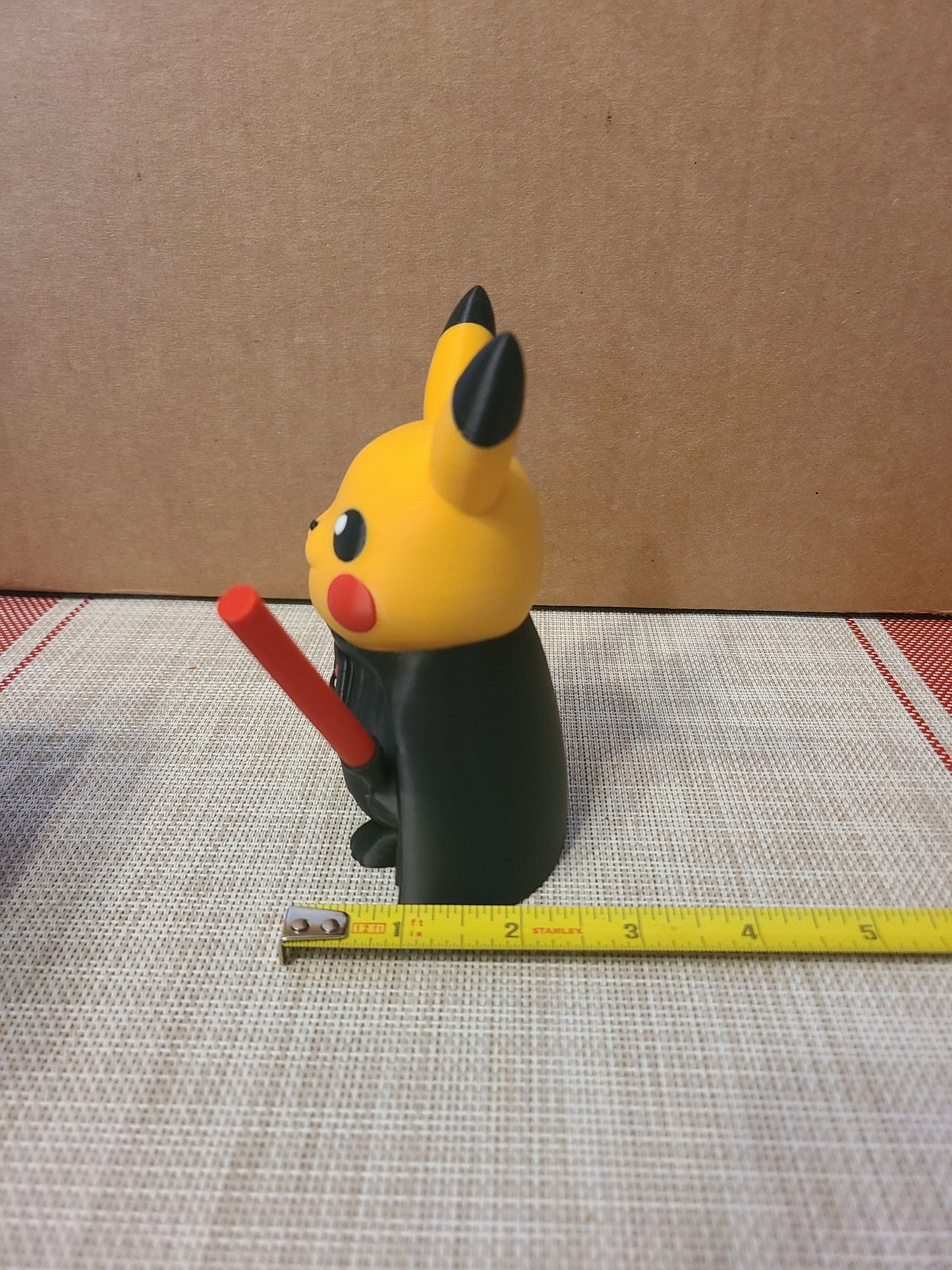 Darth Vader Starwars Pikachu Figure Pokemon 5 inches tall retro Nintendo Mew Two Darthvader