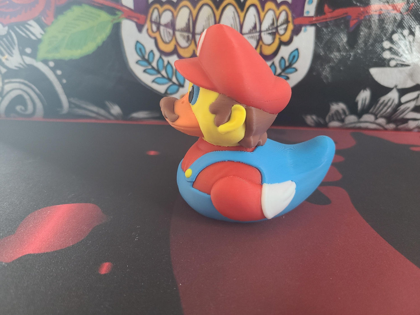Mario Super Mario Bros Duck 3D Printed Large Small Mini Sizes Jeep Duck Plastic Highly Detailed