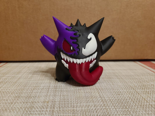 Venom Gengar Figure Pokemon 4 inches tall retro Nintendo Pikachu Spiderman
