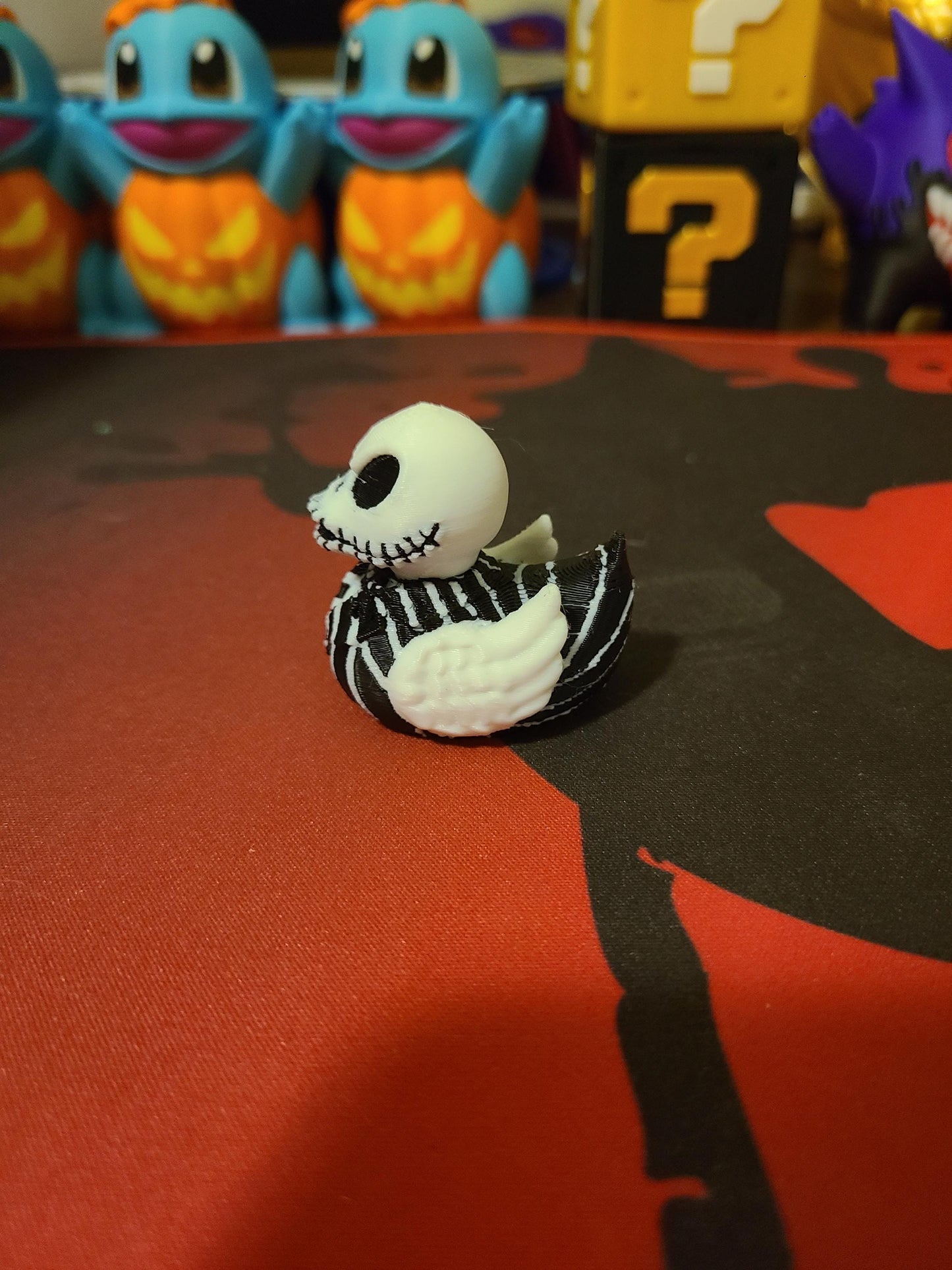 Jack Skellington Nightmare before Christmas 3D Printed Mini Small Large Size Jeep Duck Plastic Highly Detailed Halloween Horror