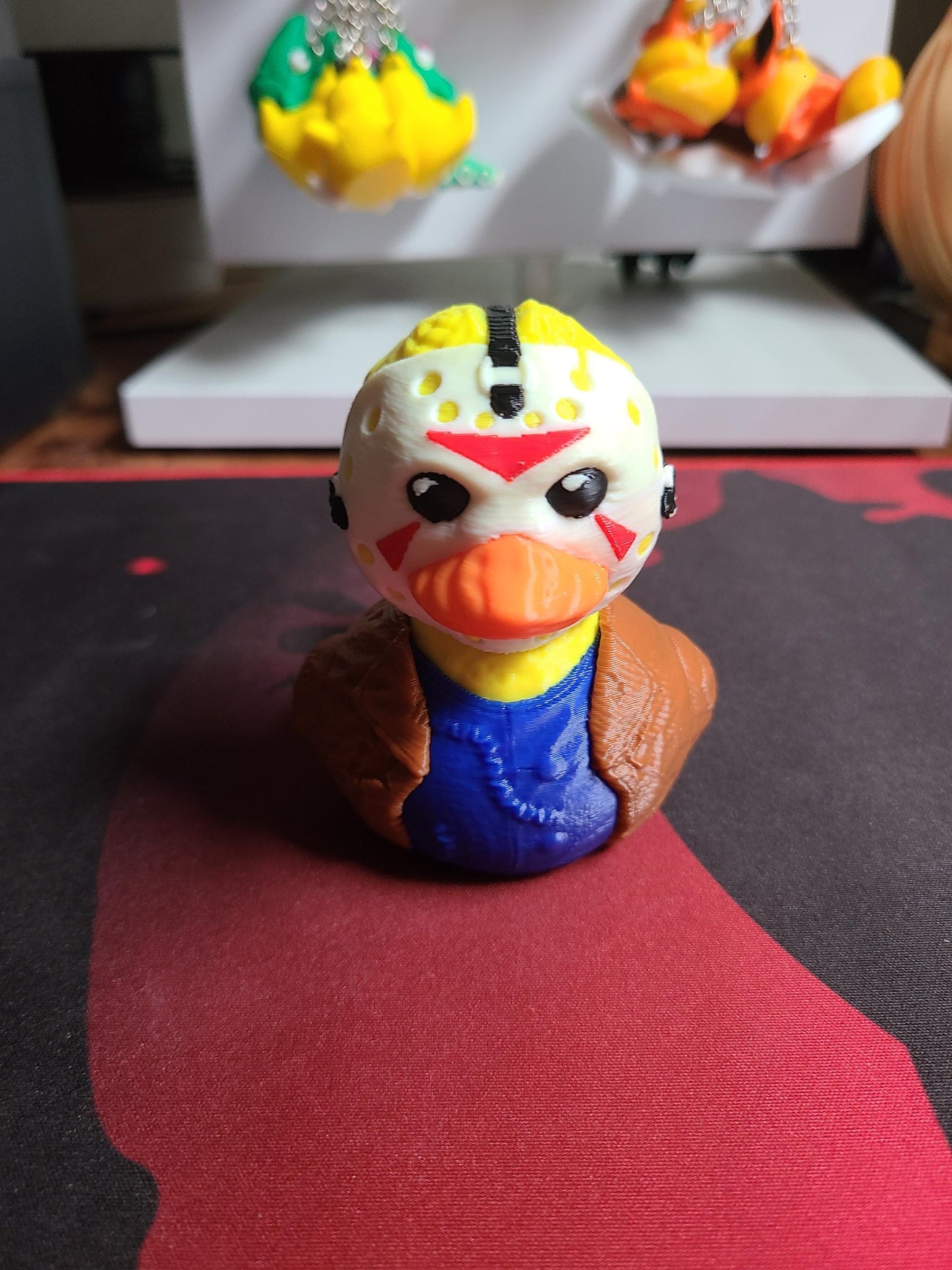 Jason Voorhees Duck 3D Printed Mini Small Large Size Jeep Duck Plastic Highly Detailed