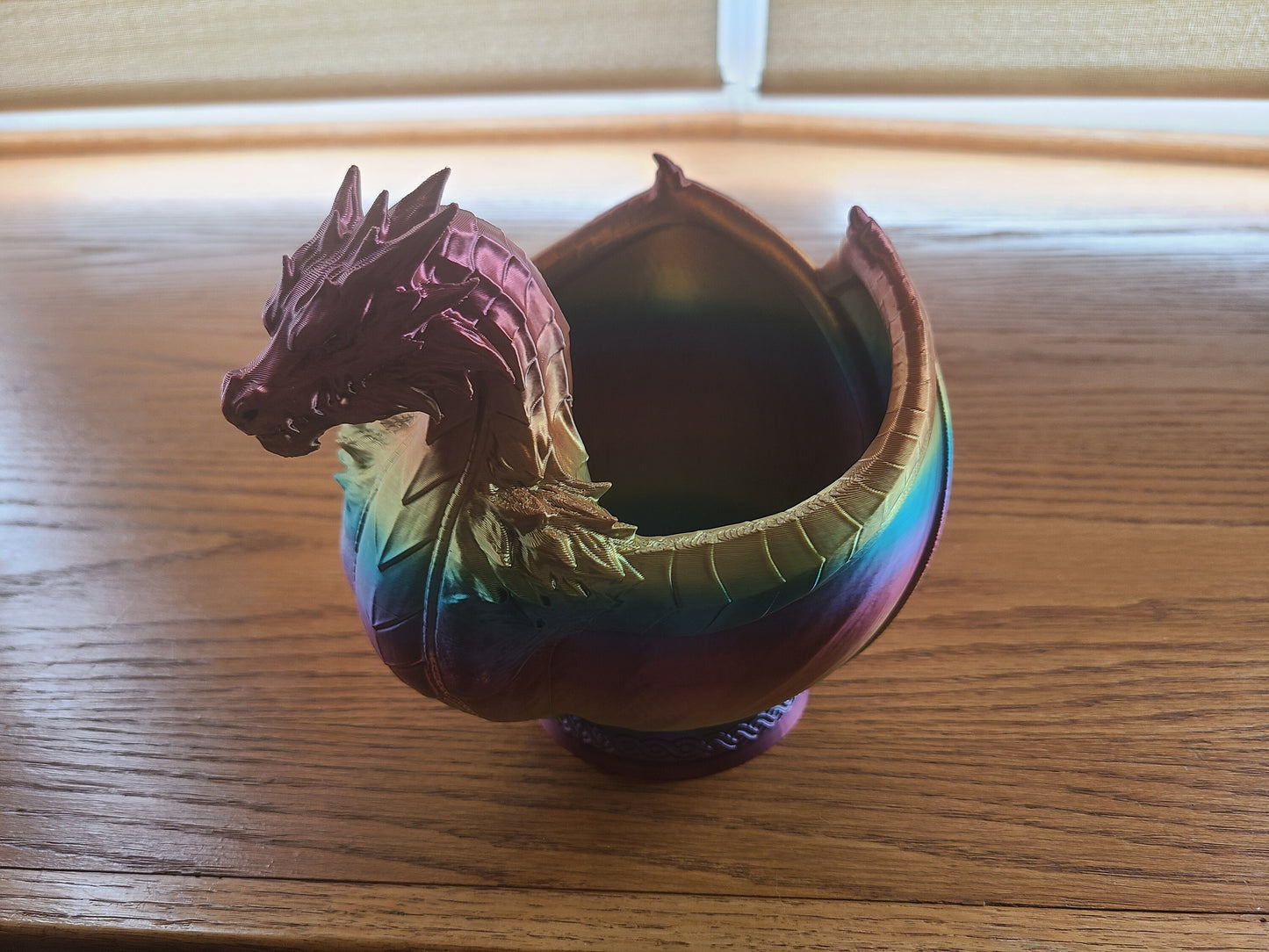 Dragon Bowl Planter for Tabletop Games and Plants