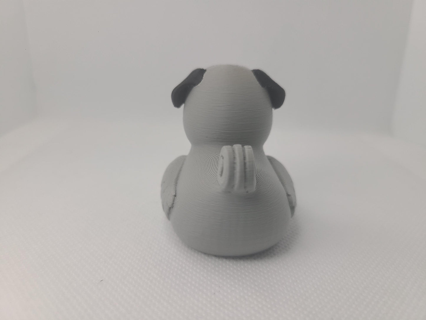 Pug Duck 3D Print Mini Size Dog Cute Caine Gift Pet Animal Puppy Cruise Duck