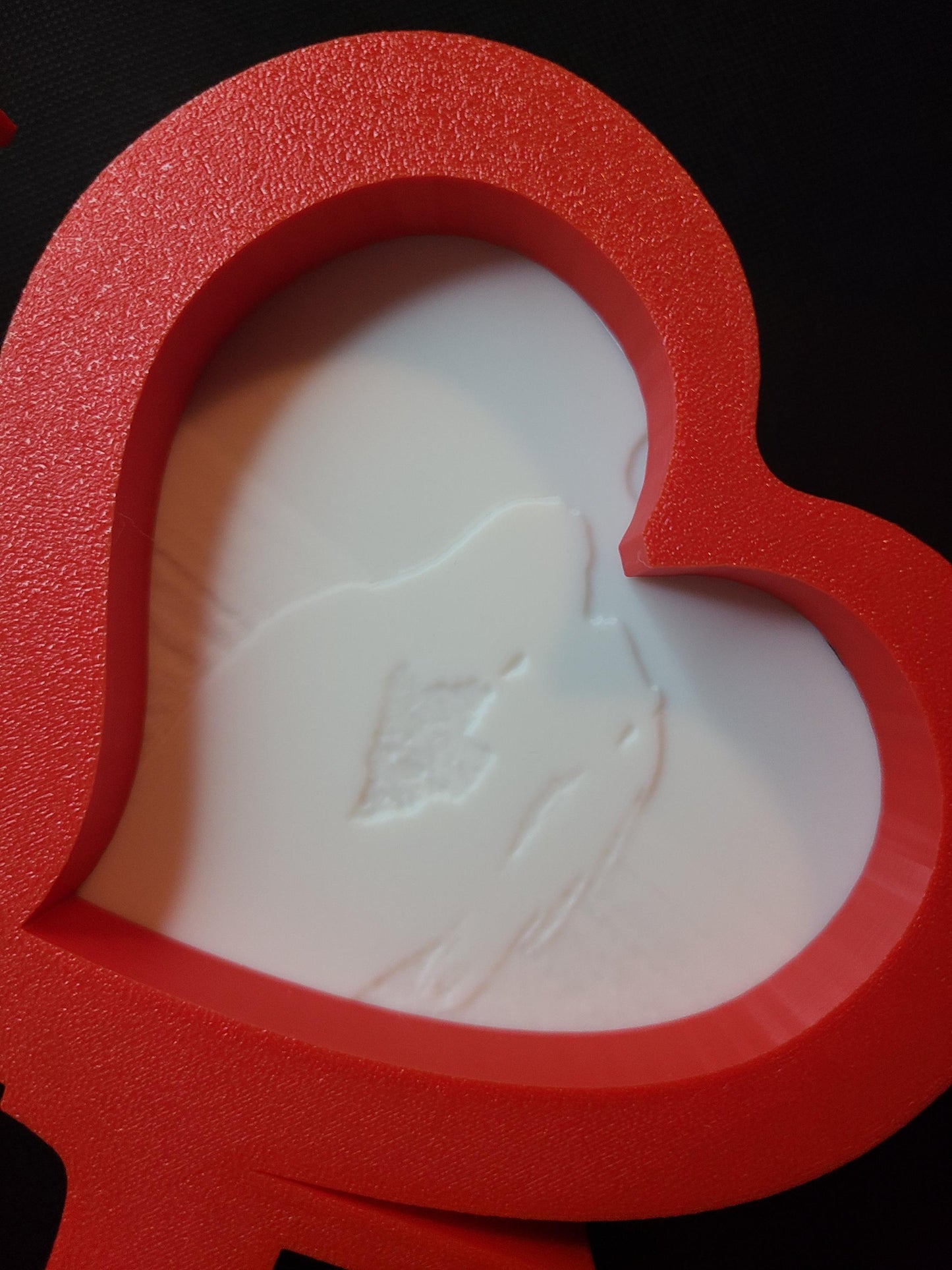 Love Picture Frame Lithophane Customizable Valentines Day Gift