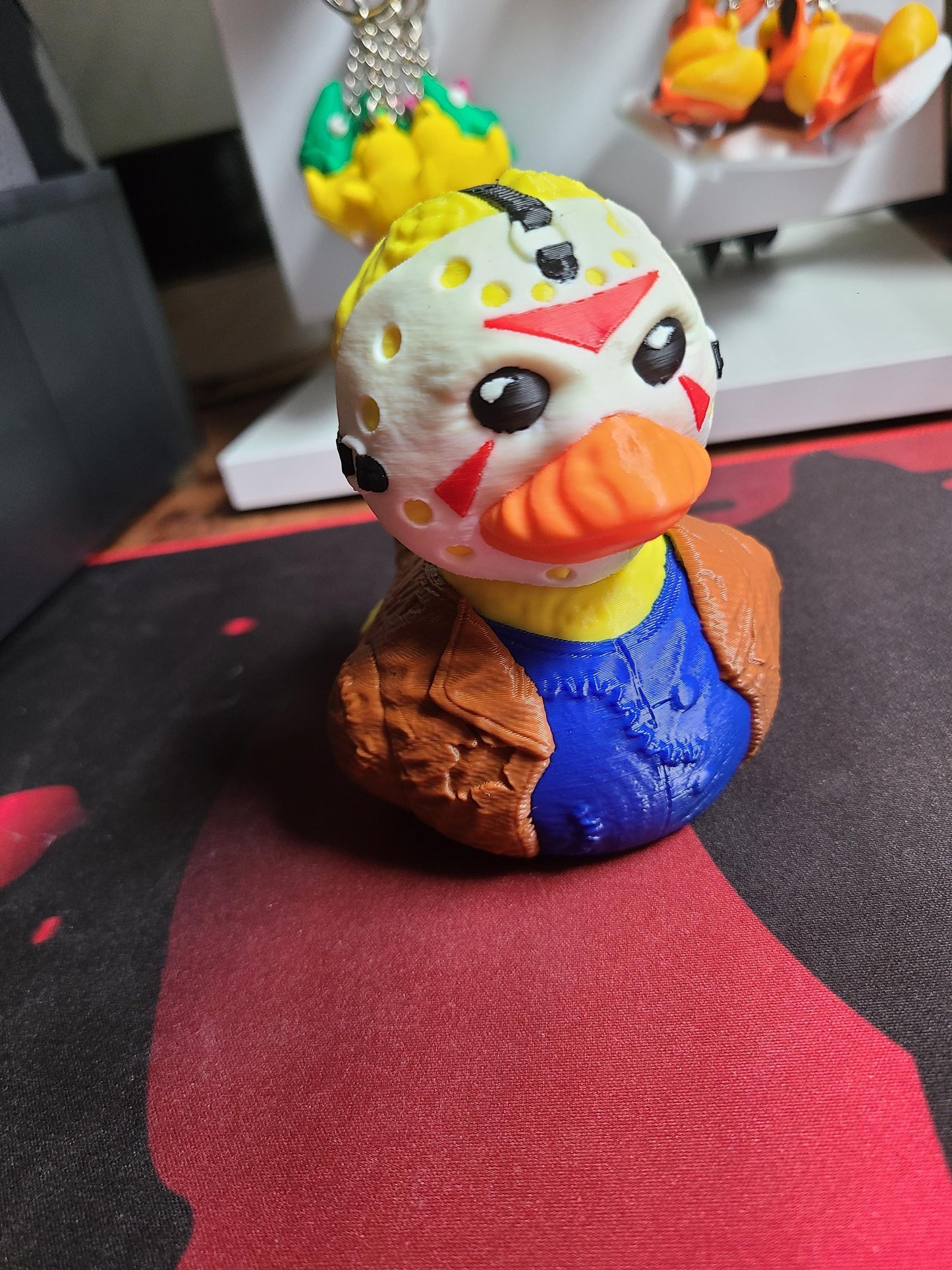 Jason Voorhees Duck 3D Printed Mini Small Large Size Jeep Duck Plastic Highly Detailed