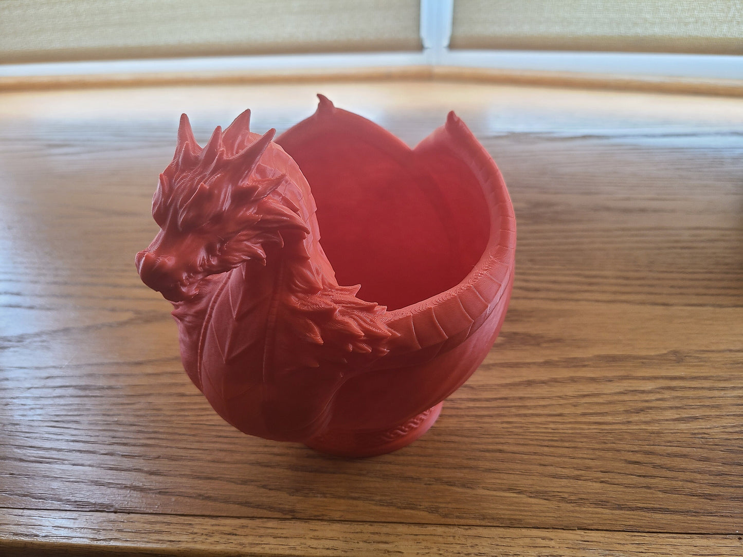 Dragon Bowl Planter for Tabletop Games and Plants