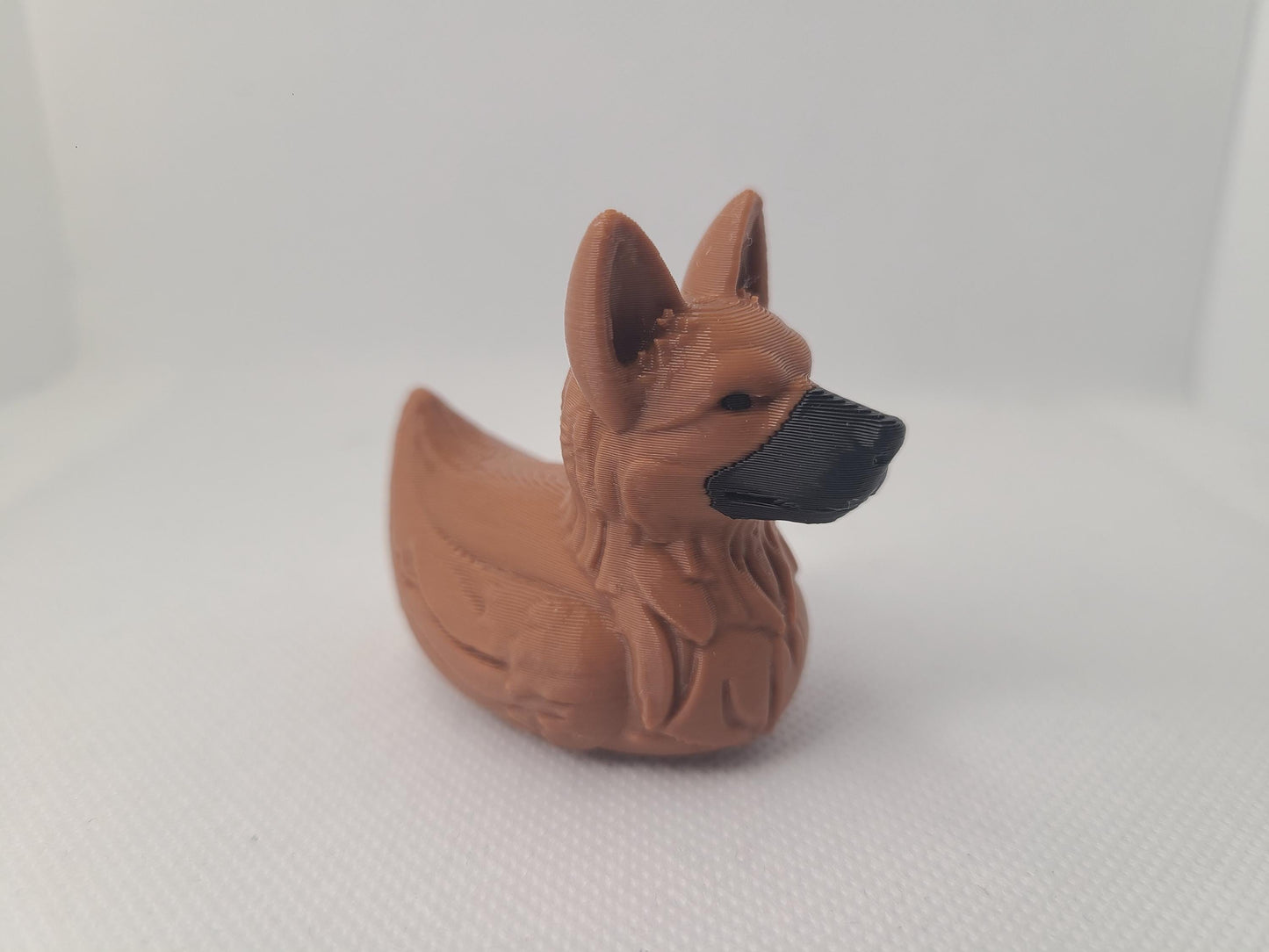 German Shepherd Duck 3D Printed Fanart Mini Size Wiener Dog Cute Caine Gift Pet Animal