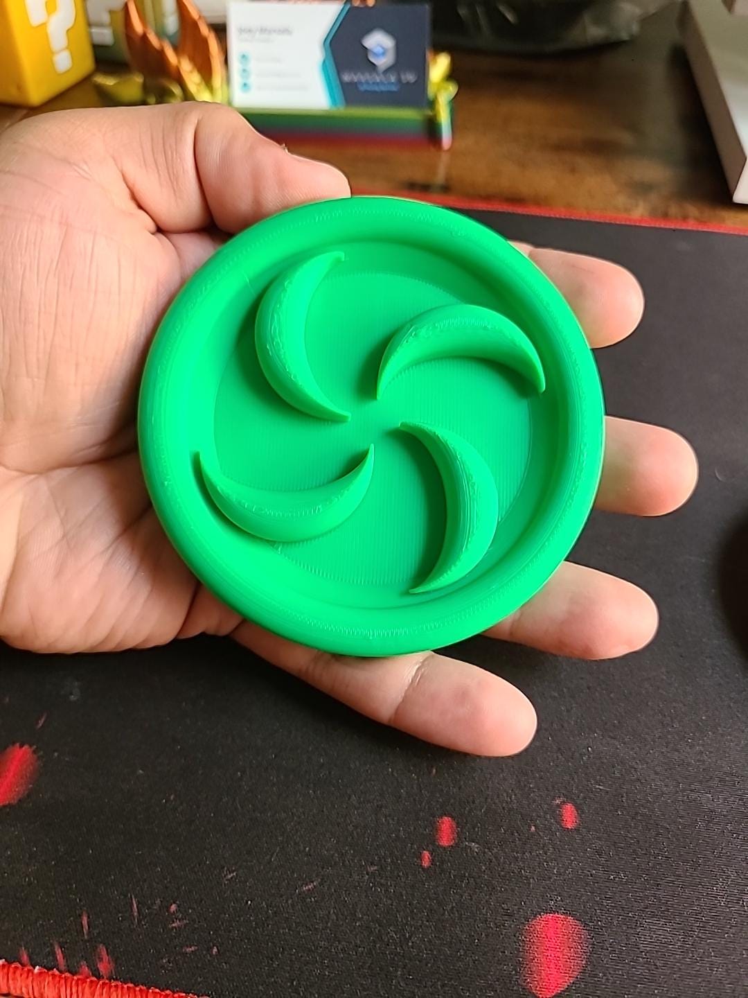 Legend of Zelda Ocarina of Time 3D Printed Sage Medallions Set Large Small