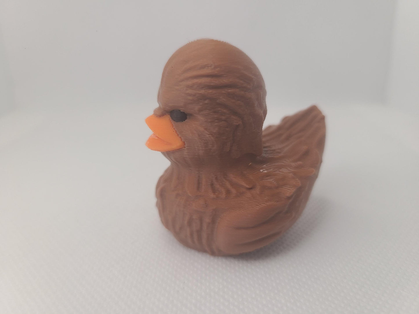 Chewbacca Duck 3D Printed Mini Size Star Wars Mando Gift Birthday Nerd Geek