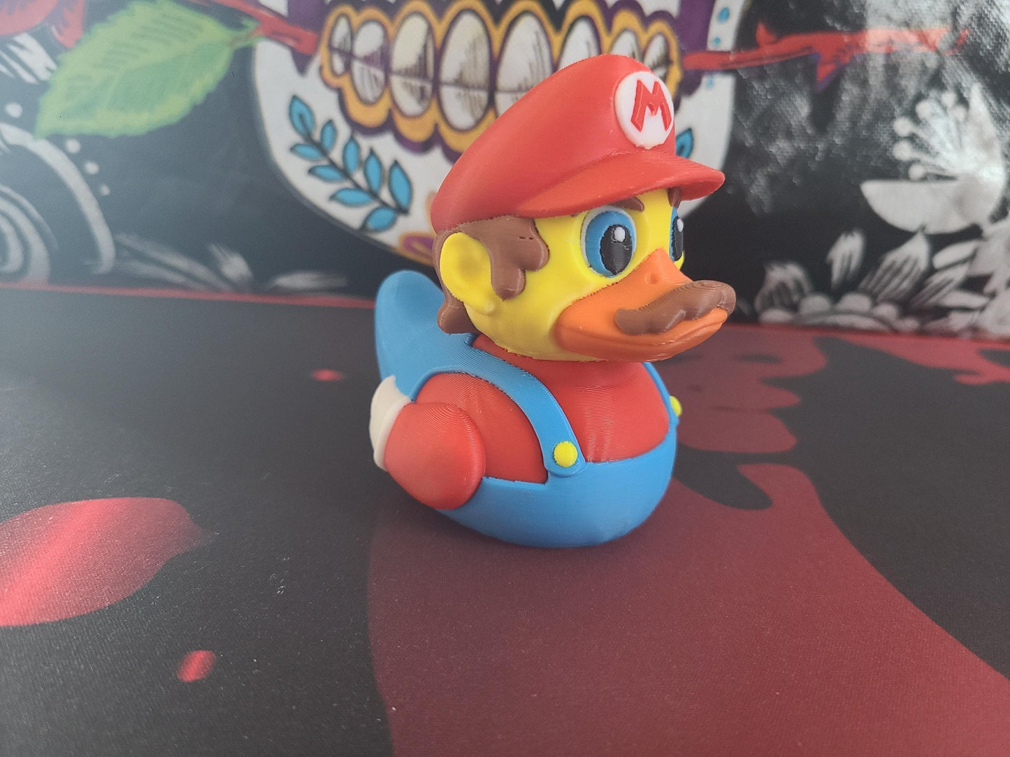 Mario Super Mario Bros Duck 3D Printed Large Small Mini Sizes Jeep Duck Plastic Highly Detailed