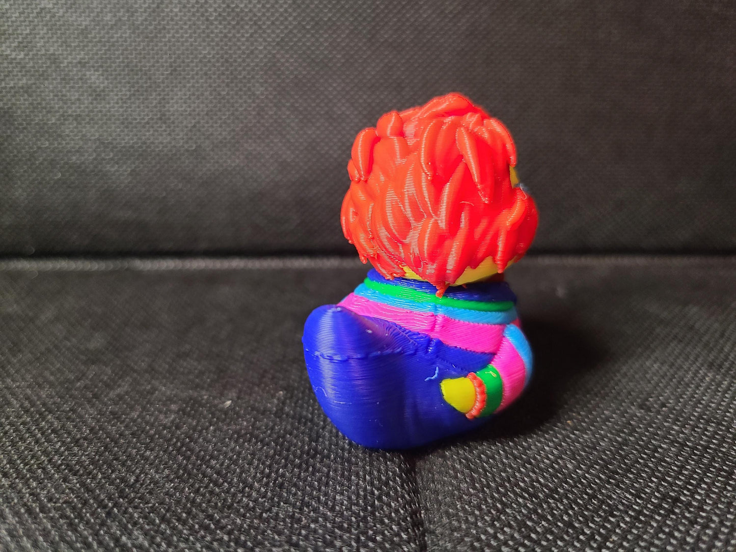 Chucky Mini Duck 3D Printed Toys Halloween Child's Play Creepy Scary Serial Killer Doll Movie